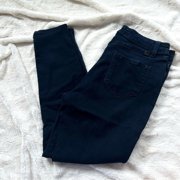 1822 Denim Denim - 1822 DENIM Dark Wash Skinny Stretchy High Rise Jeans Size 12